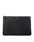 Chanel Chevron Laptop Sleeve, front view